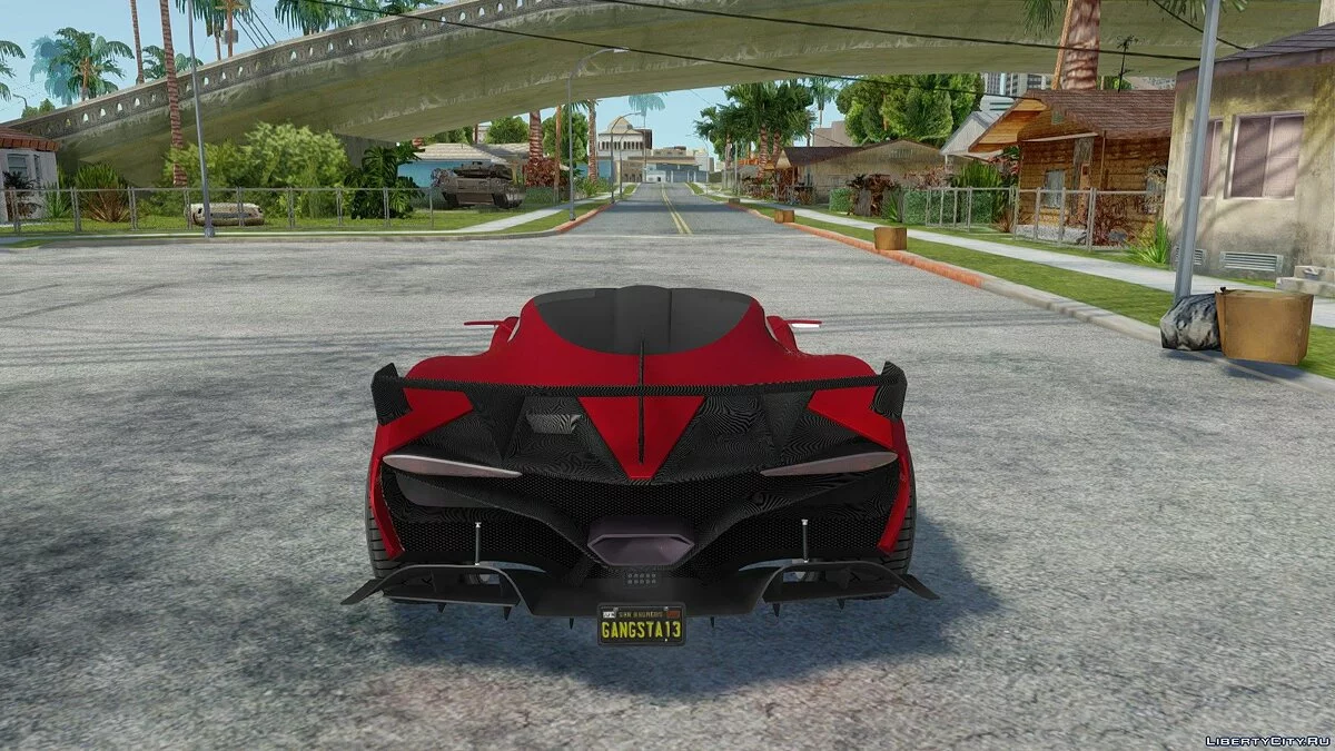 Overflod Tyrant из GTA 5 / GTA San Andreas