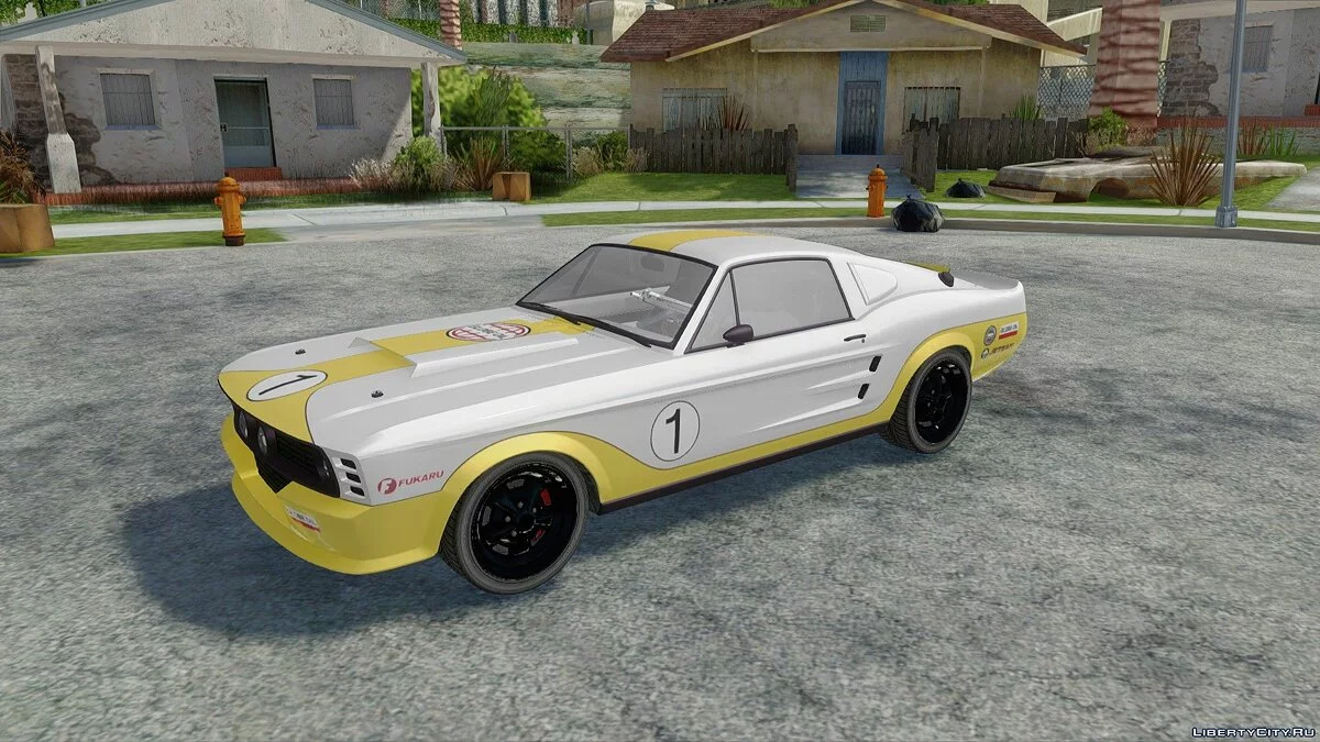 Vapid Ellie (Dominator Classic) из GTA 5 / GTA San Andreas