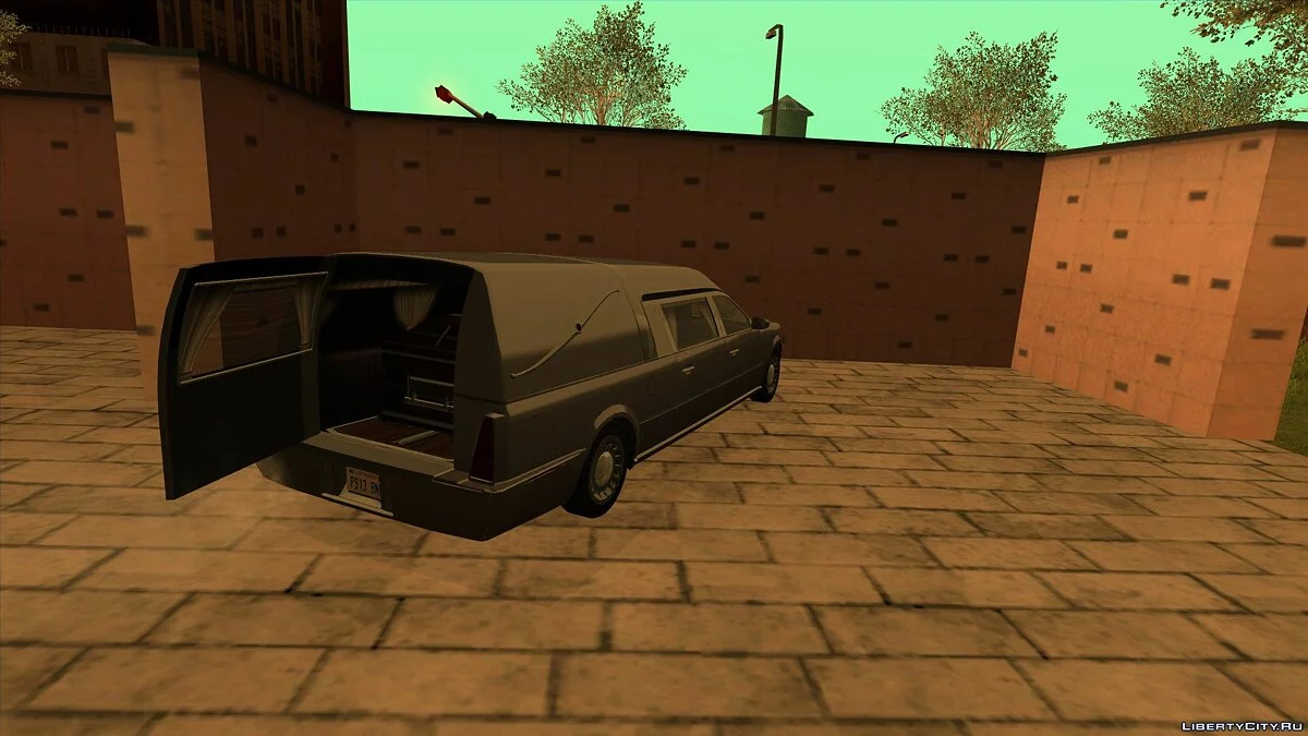 GTA 5 Albany Romero´s Hearse / GTA San Andreas