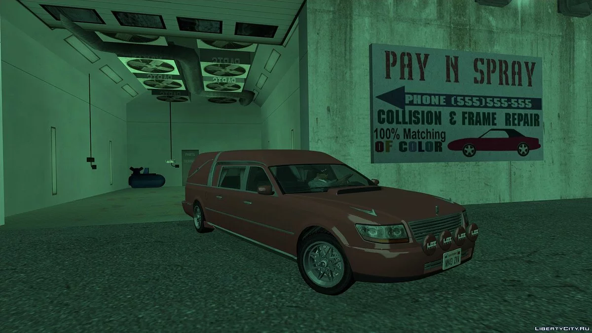 GTA 5 Albany Romero´s Hearse / GTA San Andreas