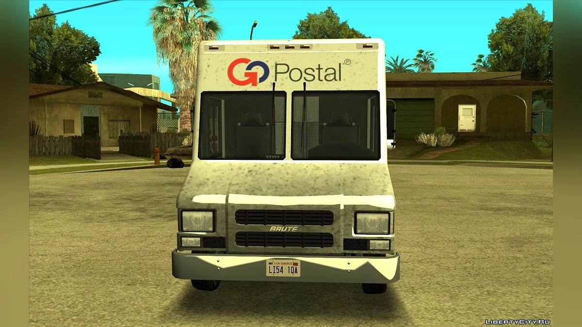 GTA 5 Brute Boxville [VehFuncs] / GTA San Andreas