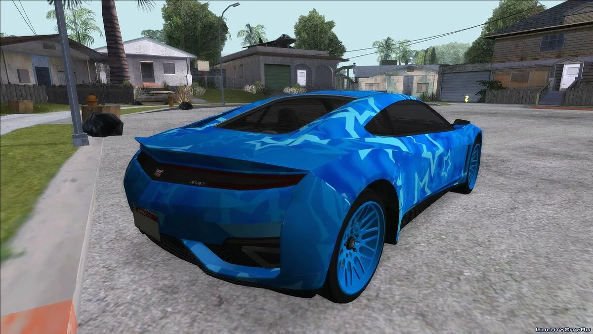 Dinka Jester (GTA 5) Blue Star Edition / GTA San Andreas