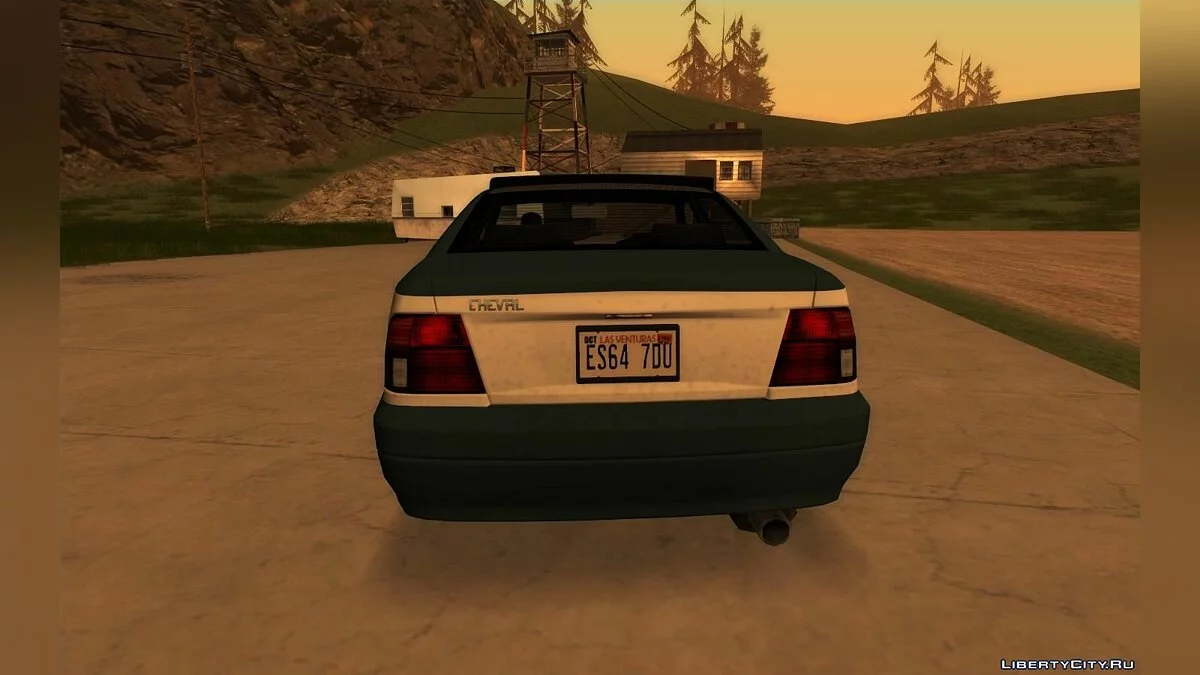 GTA 5-S Cheval Fugitive CRT / GTA San Andreas