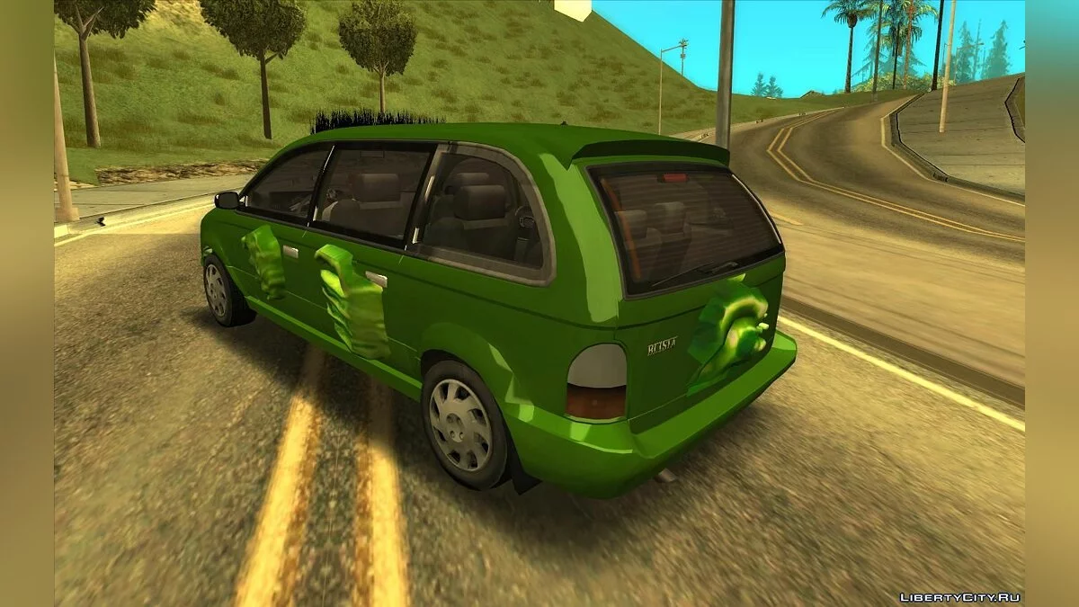 Блиста в стиле Халка / GTA San Andreas