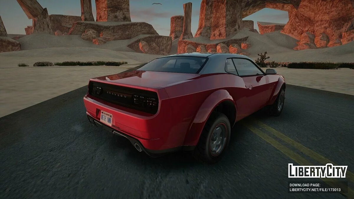 GTA 5 Bravado Gauntlet Hellfire / GTA San Andreas