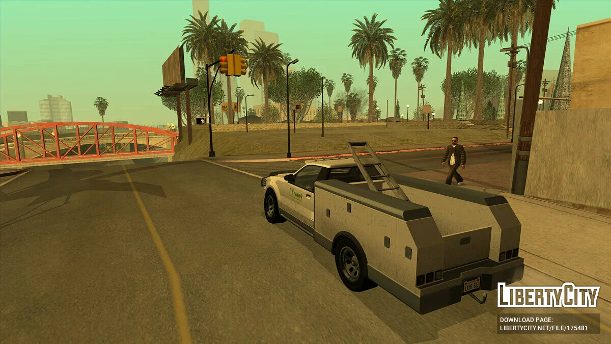 GTA 5 Vapid Utility Truck / GTA San Andreas