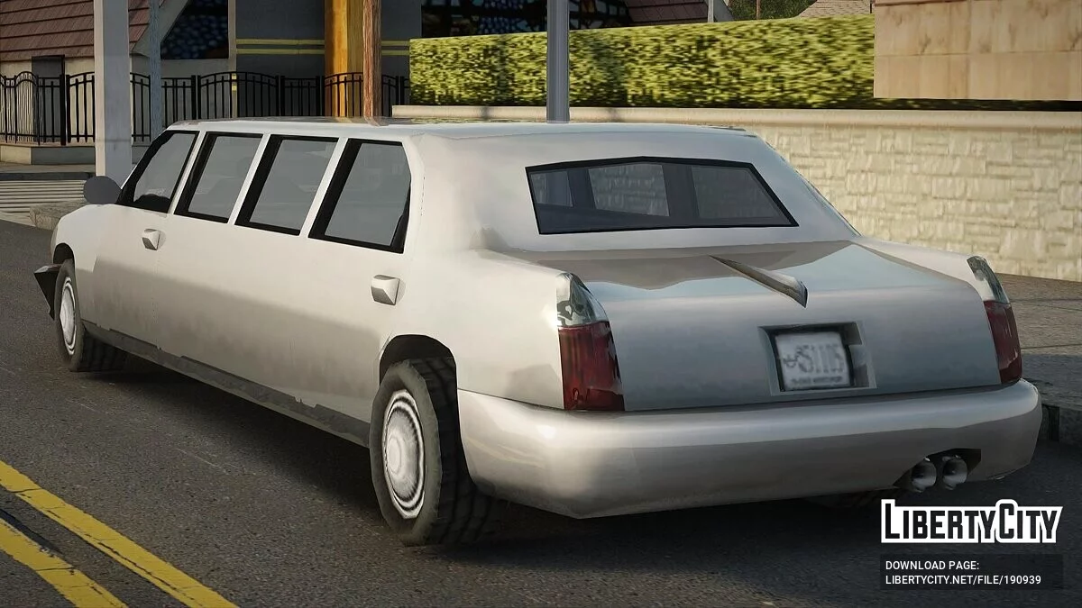 Limousine (Stretch) из GTA 3 / GTA San Andreas