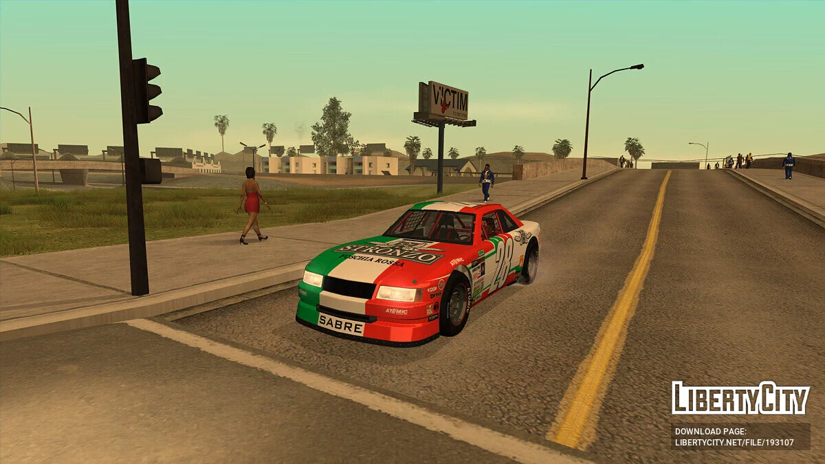 GTA 5 Declasse Hotring Sabre / GTA San Andreas