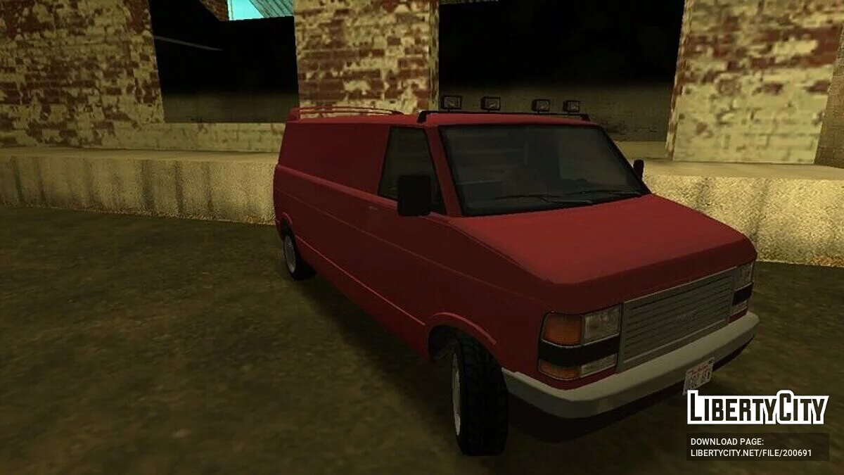 GTA 5: Brute Pony (Topfun included) / GTA San Andreas