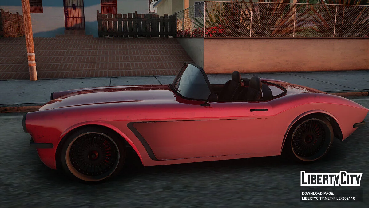 Invetero Coquette BlackFin v2 GTA 5 Plate / GTA San Andreas