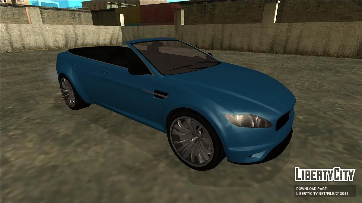 GTA 5 Ocelot Jackal Convertible / GTA San Andreas