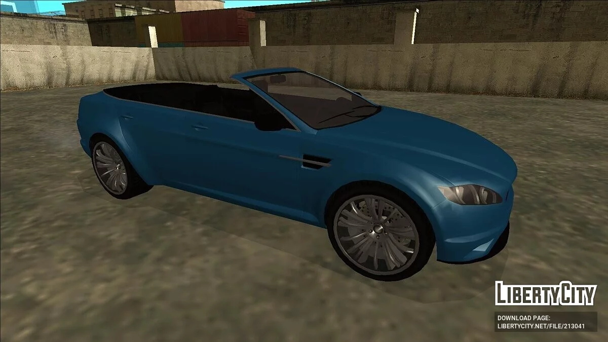 GTA 5 Ocelot Jackal Convertible / GTA San Andreas