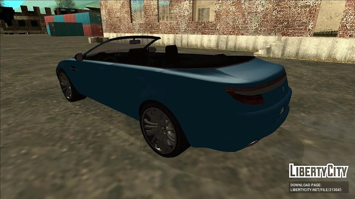 GTA 5 Ocelot Jackal Convertible / GTA San Andreas