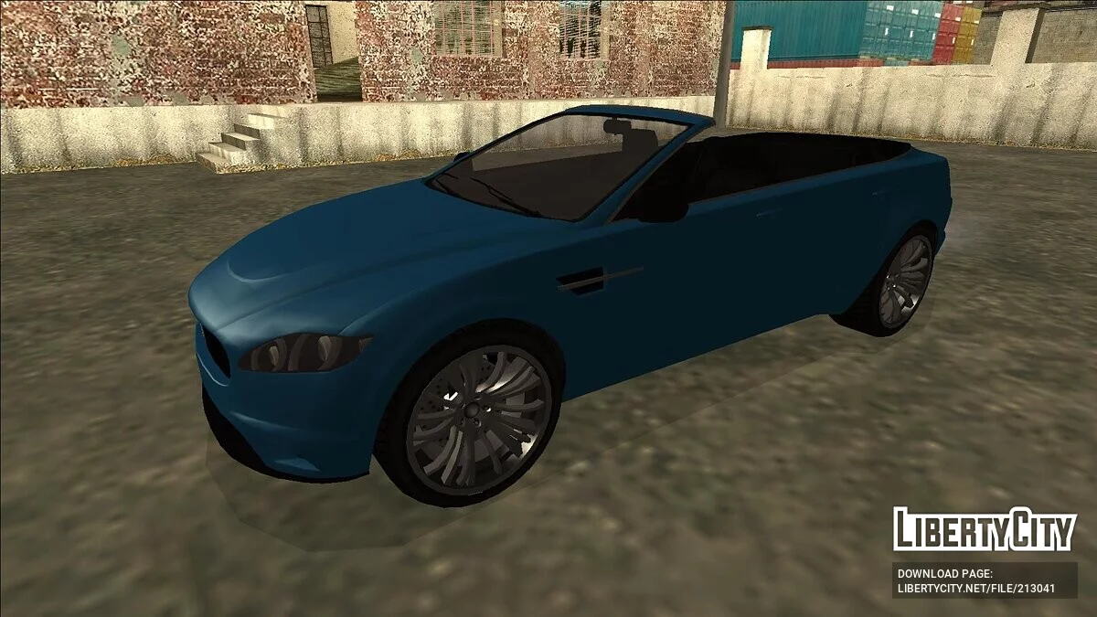 GTA 5 Ocelot Jackal Convertible / GTA San Andreas