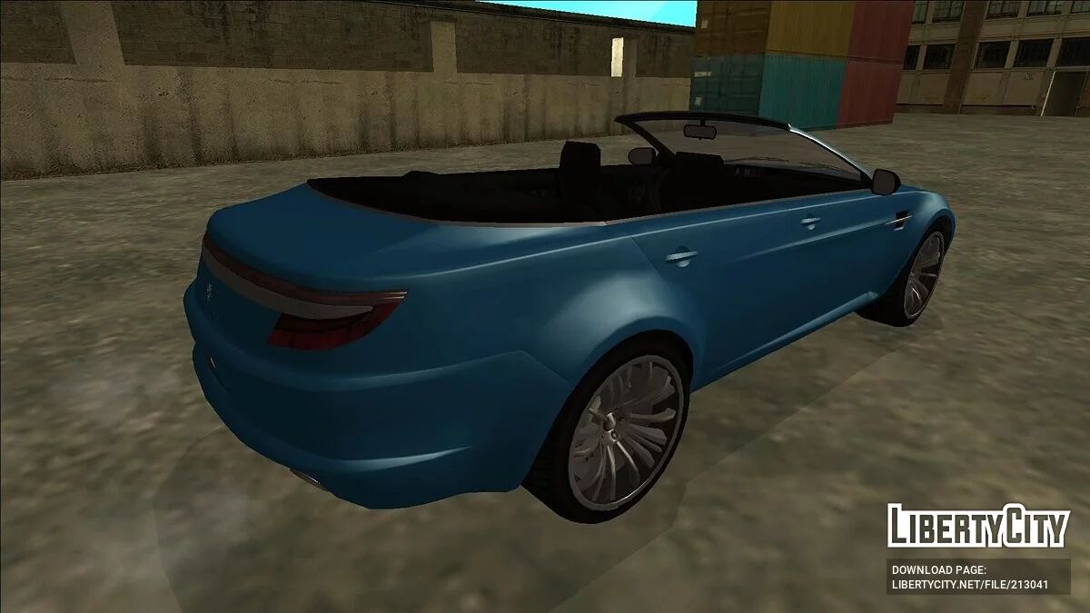 GTA 5 Ocelot Jackal Convertible / GTA San Andreas
