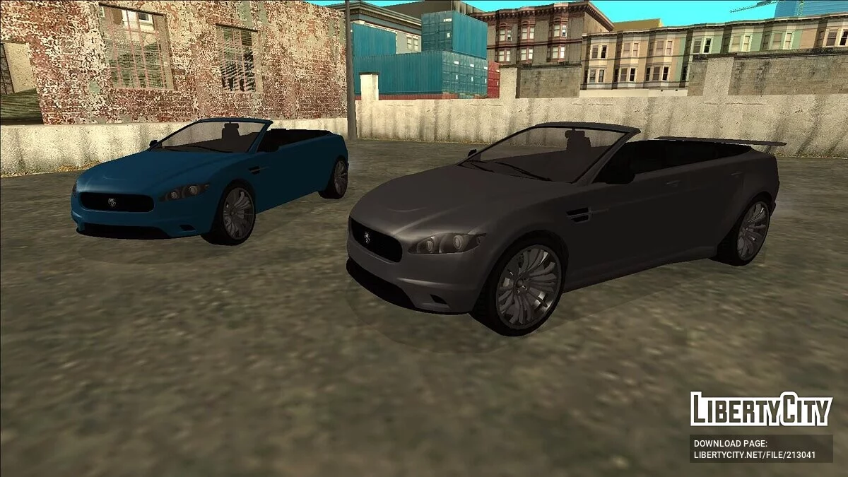 GTA 5 Ocelot Jackal Convertible / GTA San Andreas