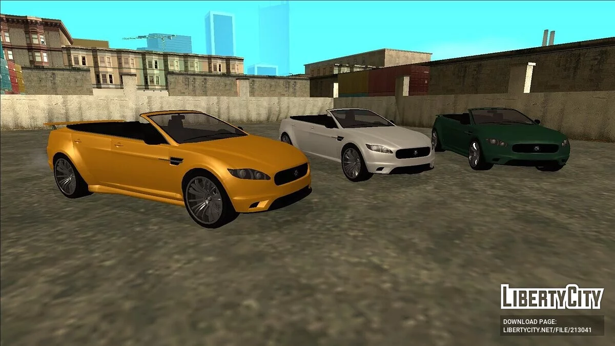 GTA 5 Ocelot Jackal Convertible / GTA San Andreas