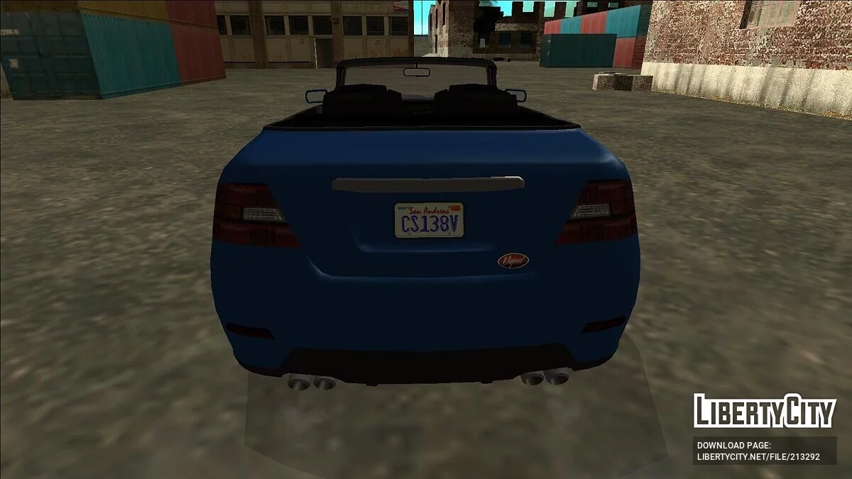 GTA 5 Vapid Interceptor Convertible / GTA San Andreas