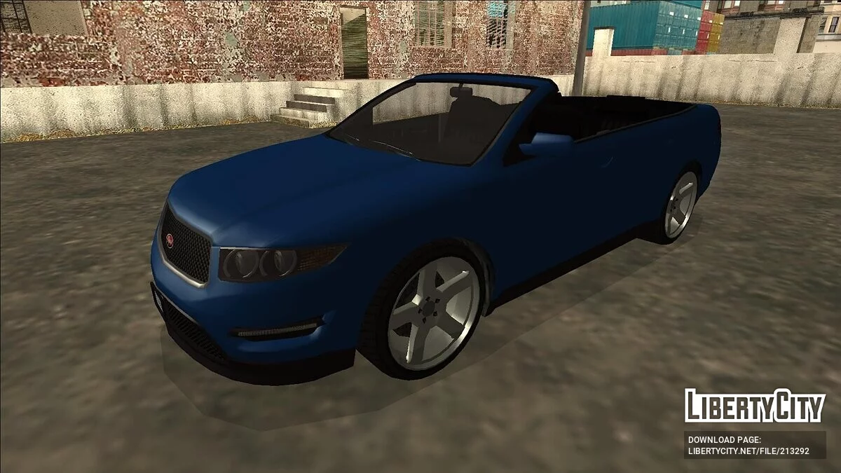 GTA 5 Vapid Interceptor Convertible / GTA San Andreas