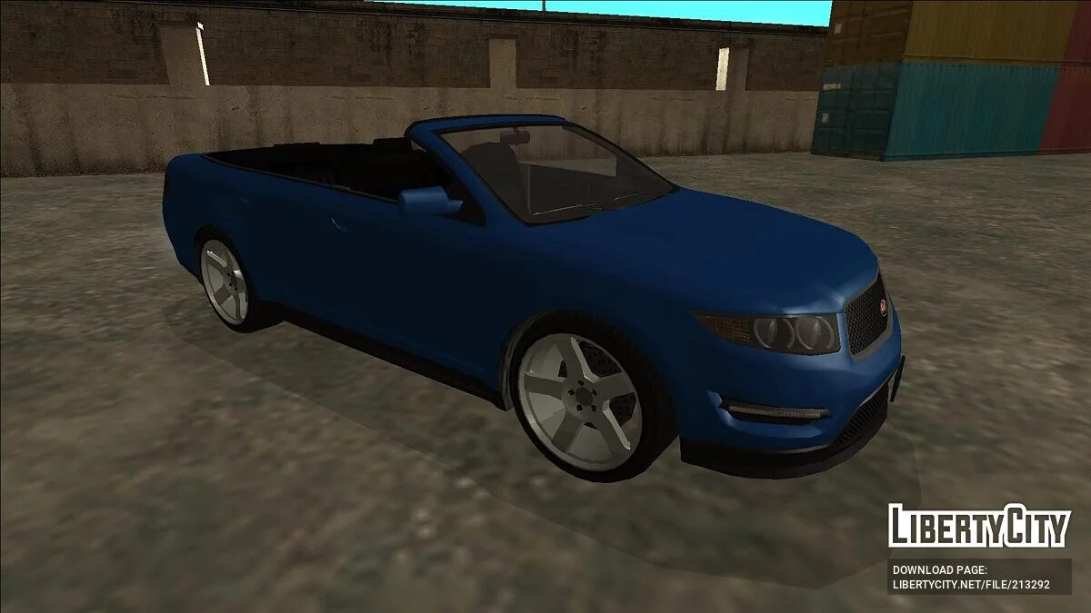GTA 5 Vapid Interceptor Convertible / GTA San Andreas