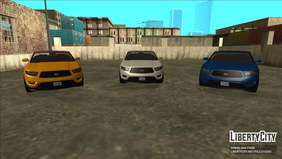GTA 5 Vapid Interceptor Convertible / GTA San Andreas