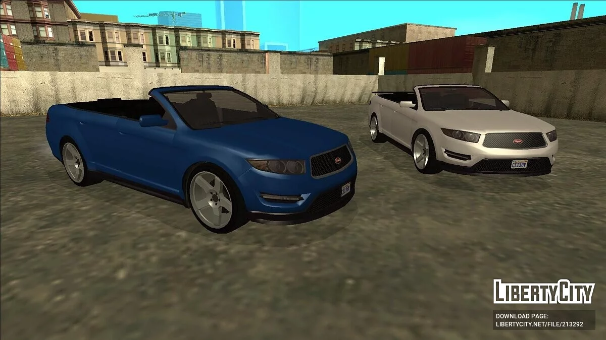 GTA 5 Vapid Interceptor Convertible / GTA San Andreas