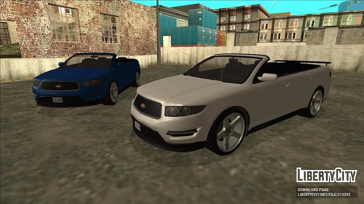 GTA 5 Vapid Interceptor Convertible / GTA San Andreas