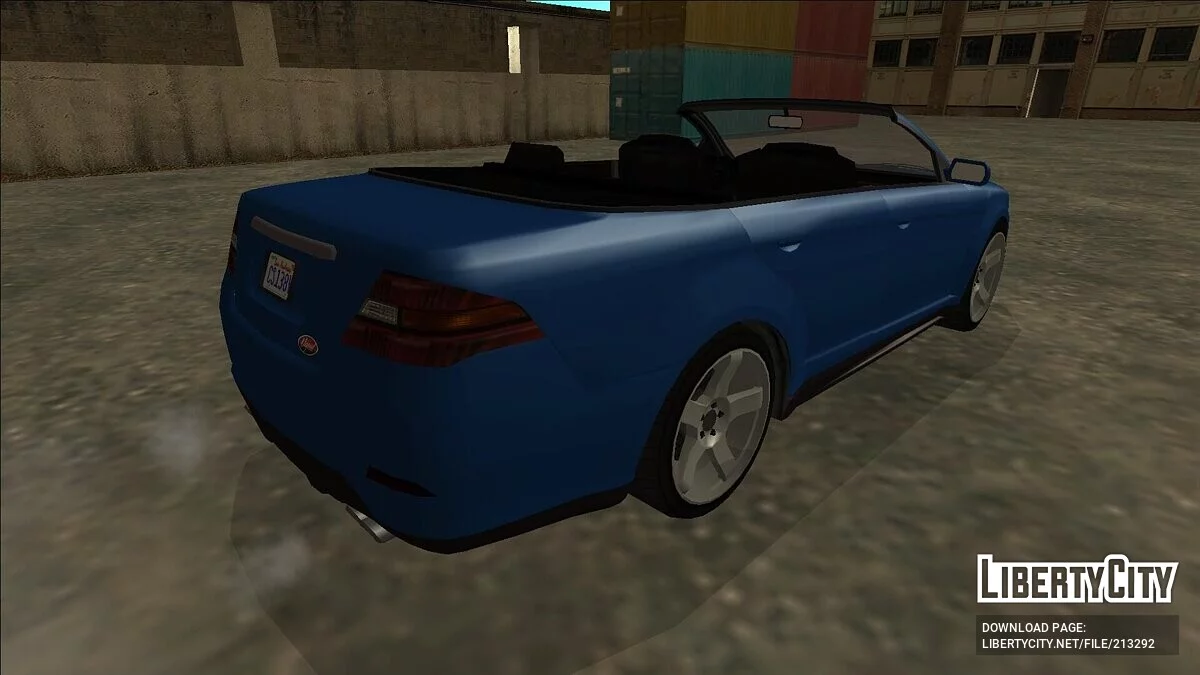 GTA 5 Vapid Interceptor Convertible / GTA San Andreas