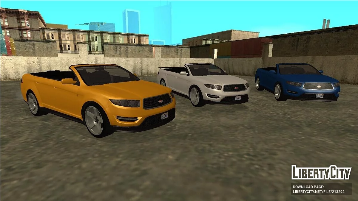 GTA 5 Vapid Interceptor Convertible / GTA San Andreas
