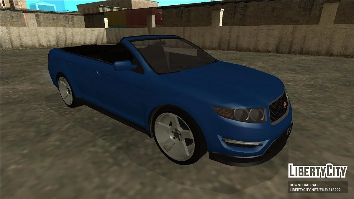 GTA 5 Vapid Interceptor Convertible / GTA San Andreas