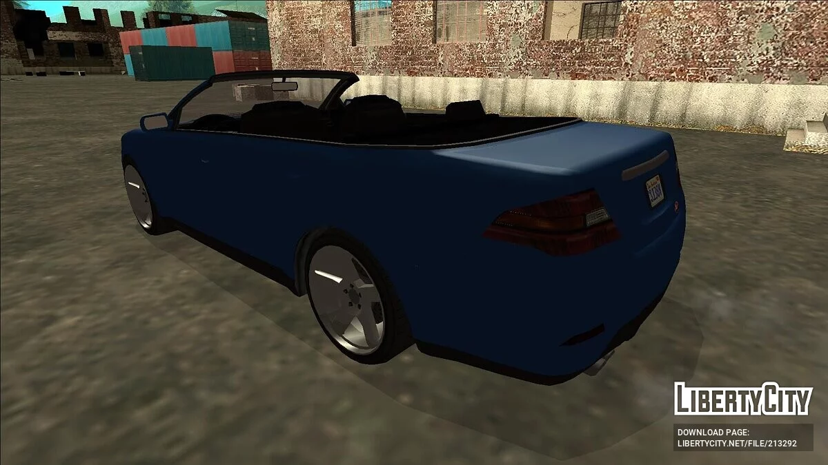 GTA 5 Vapid Interceptor Convertible / GTA San Andreas