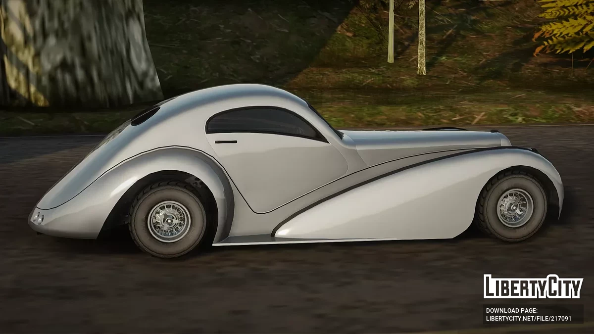 Z-Type (Bugatti Type 57SC Atlantic) / GTA San Andreas