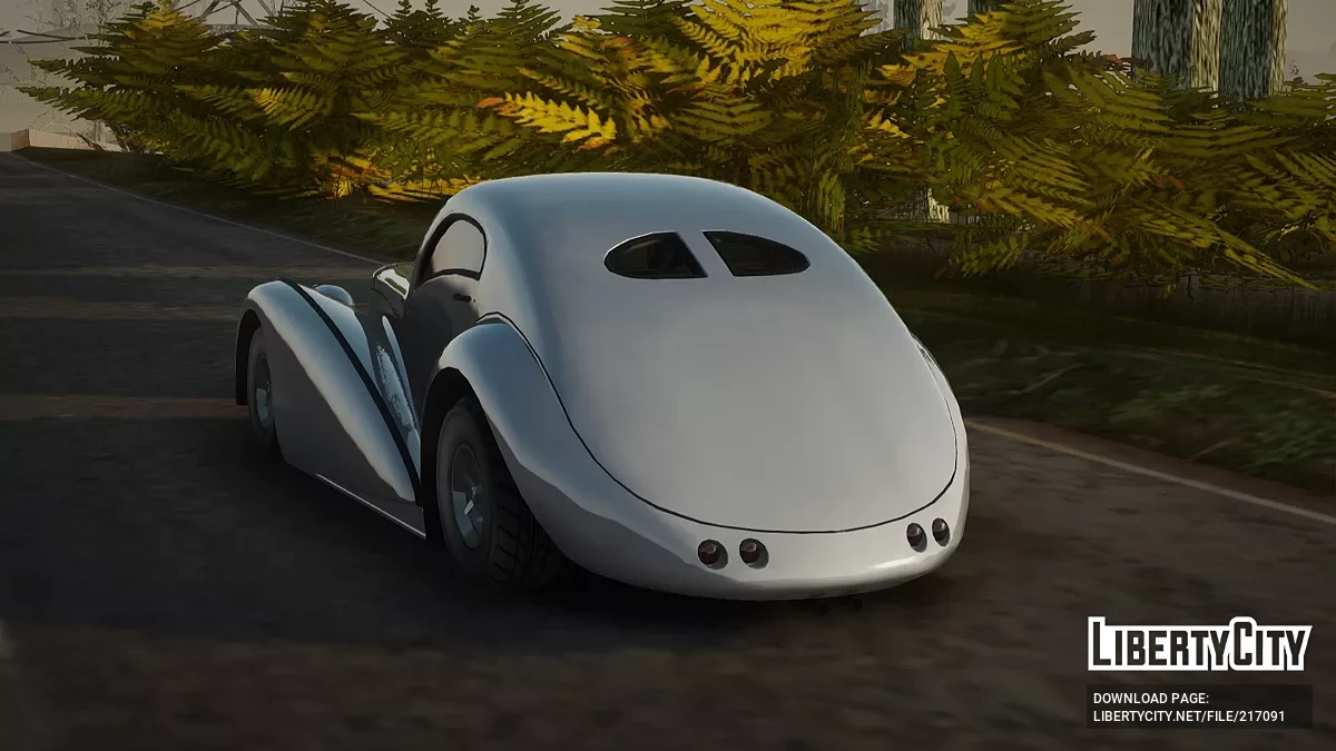 Z-Type (Bugatti Type 57SC Atlantic) / GTA San Andreas