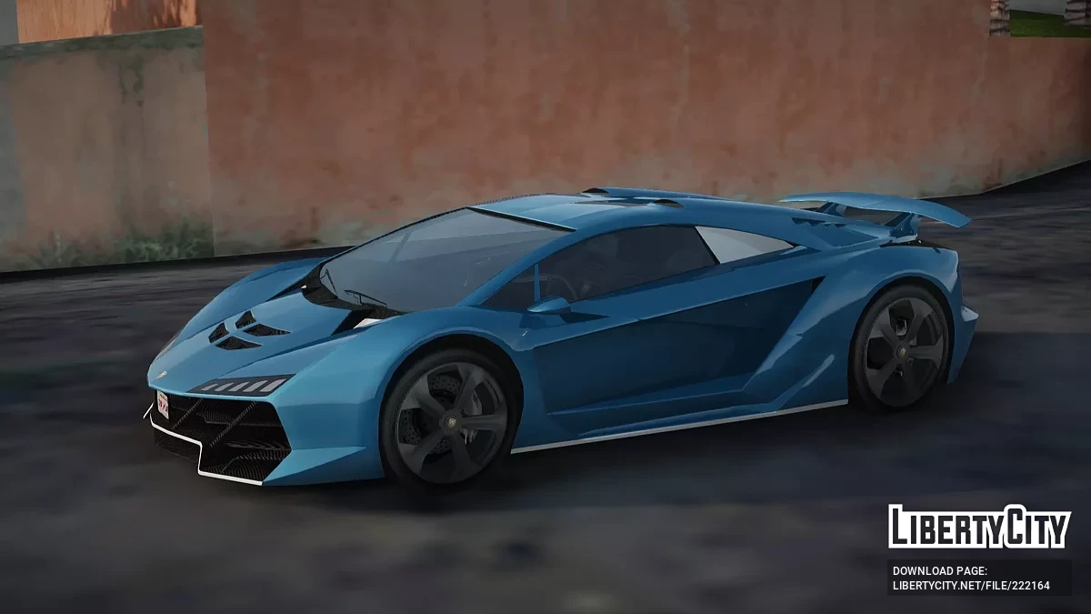 GTA 5 Pegassi Zentorno Zen's Edition / GTA San Andreas