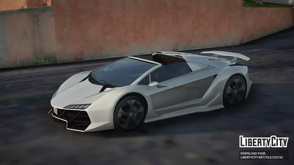 GTA 5 Zentorno Cabrio / GTA San Andreas