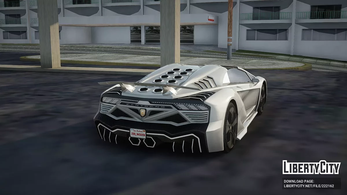 GTA 5 Zentorno Cabrio / GTA San Andreas