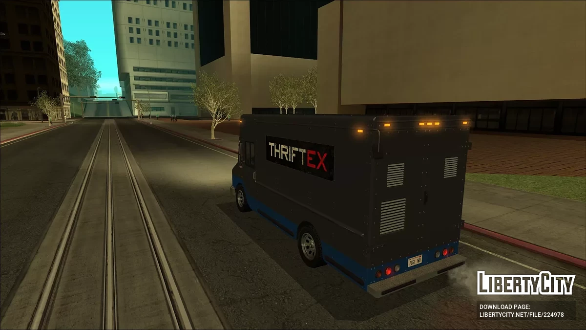 Brute Boxville из GTA 4 / GTA San Andreas