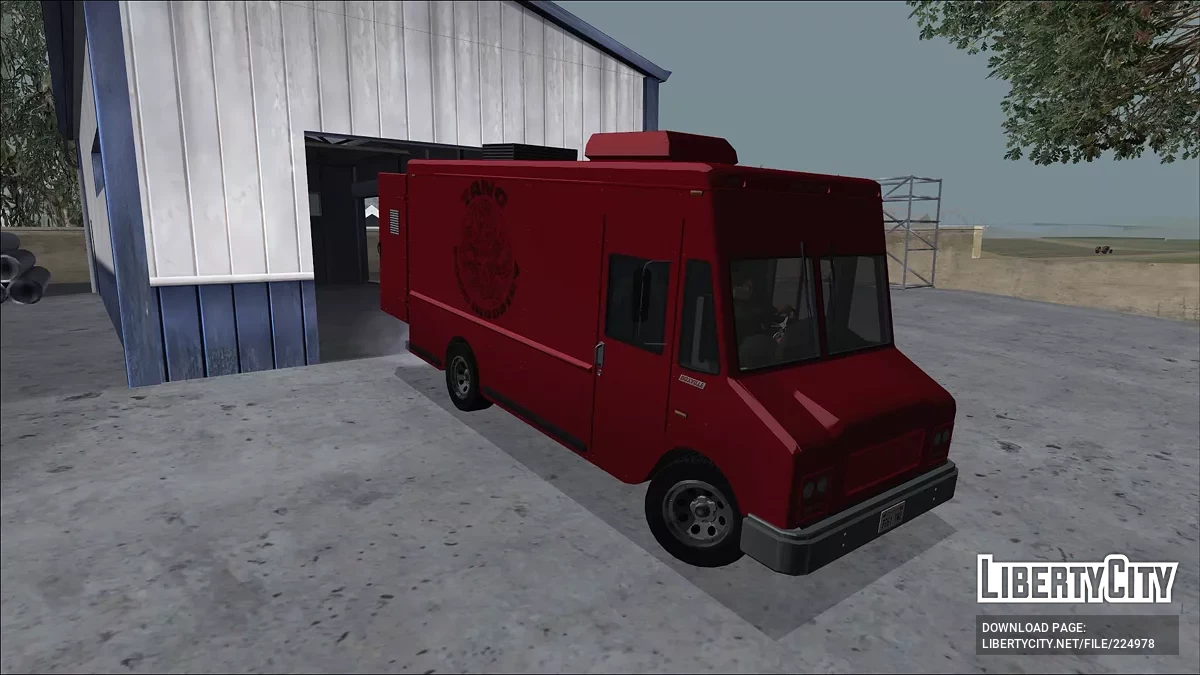 Brute Boxville из GTA 4 / GTA San Andreas