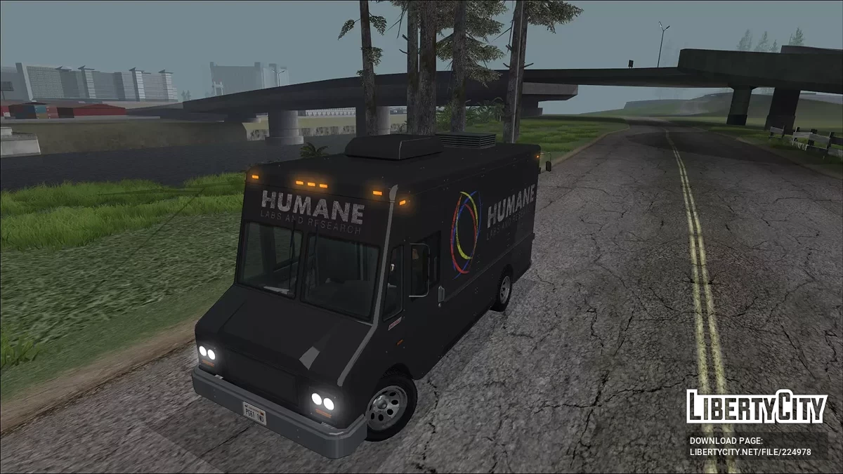 Brute Boxville из GTA 4 / GTA San Andreas