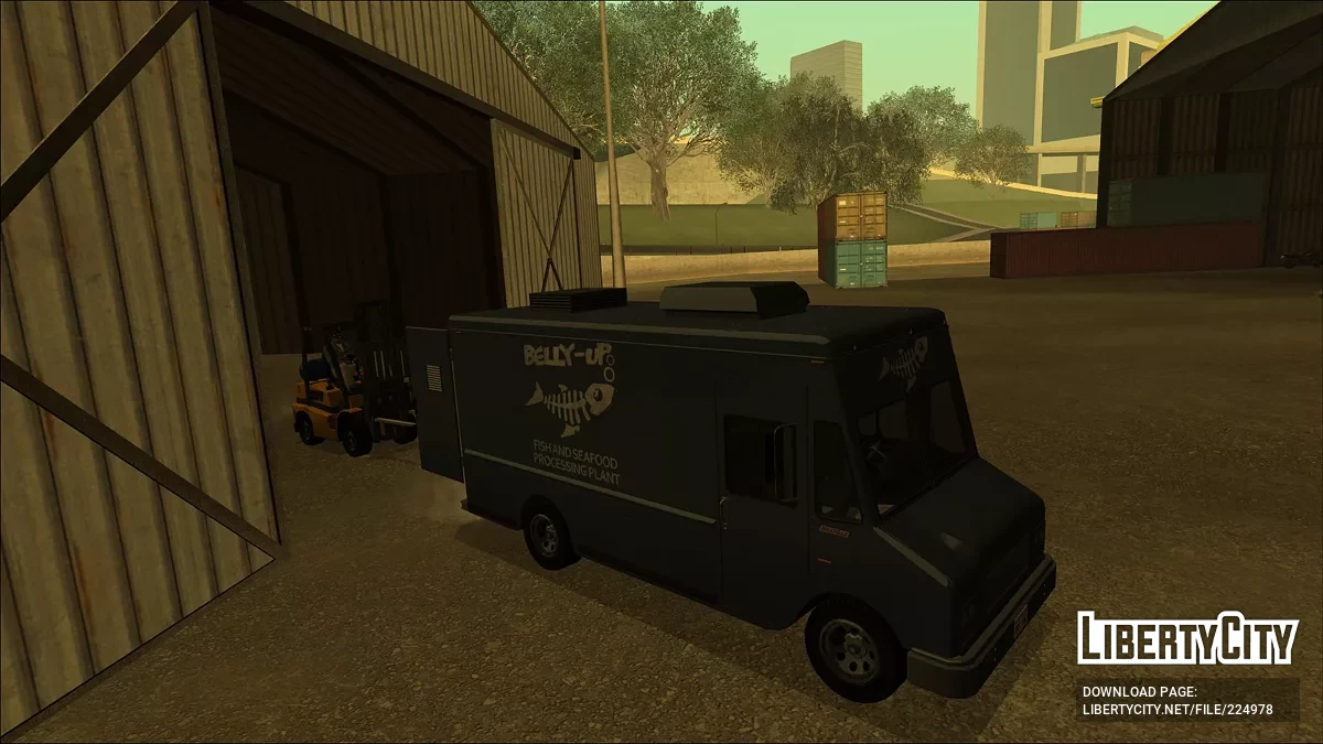 Brute Boxville из GTA 4 / GTA San Andreas