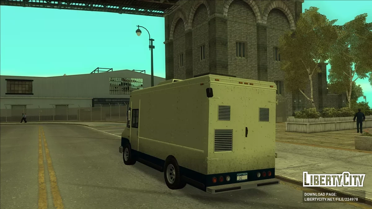 Brute Boxville из GTA 4 / GTA San Andreas