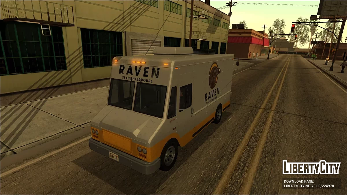 Brute Boxville из GTA 4 / GTA San Andreas