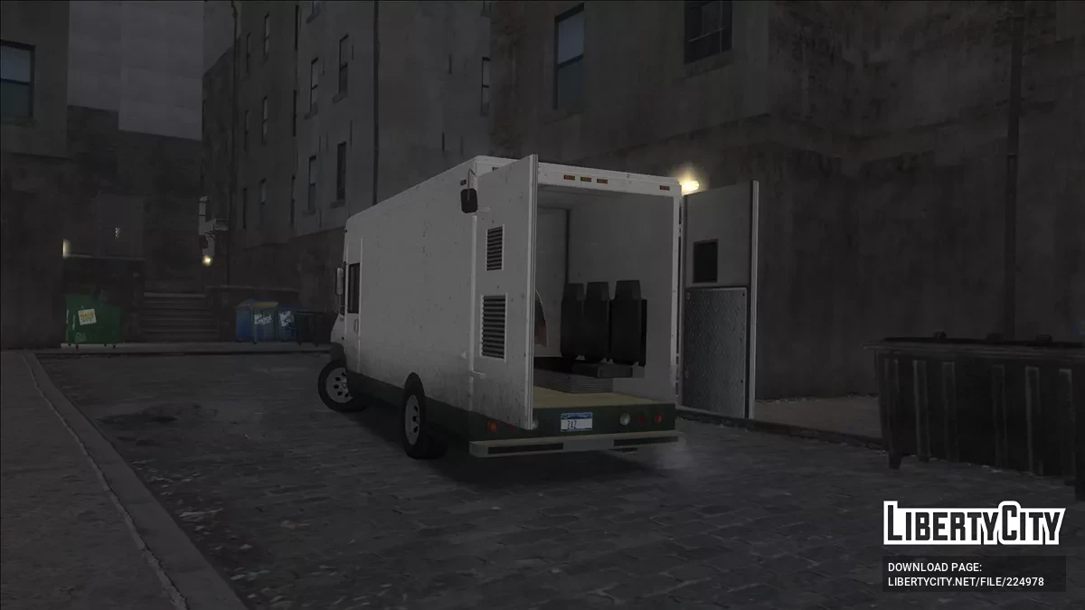 Brute Boxville из GTA 4 / GTA San Andreas