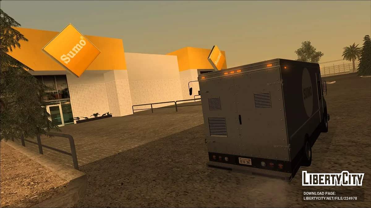 Brute Boxville из GTA 4 / GTA San Andreas