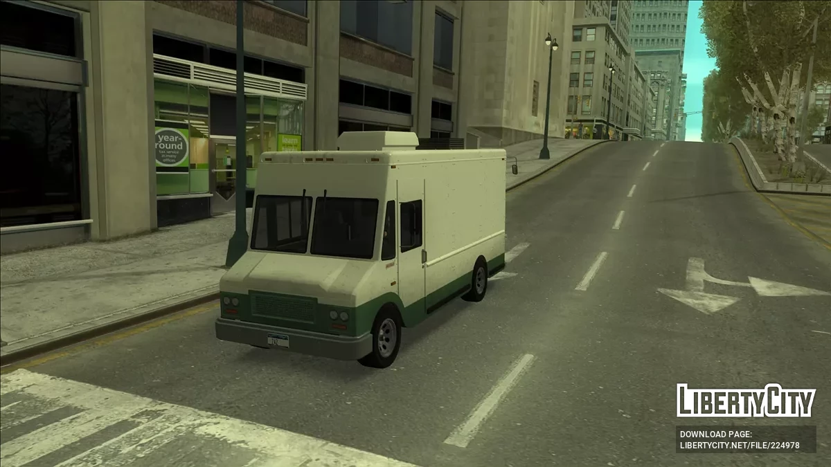 Brute Boxville из GTA 4 / GTA San Andreas