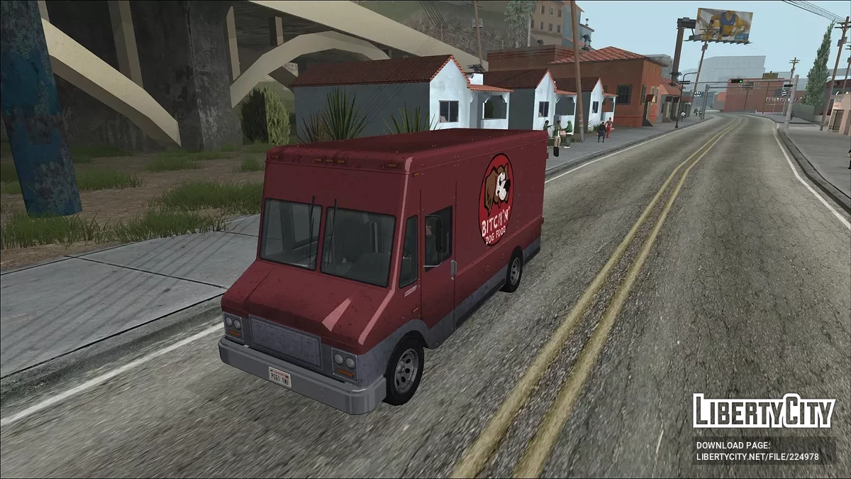 Brute Boxville из GTA 4 / GTA San Andreas