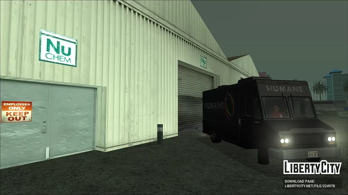 Brute Boxville из GTA 4 / GTA San Andreas