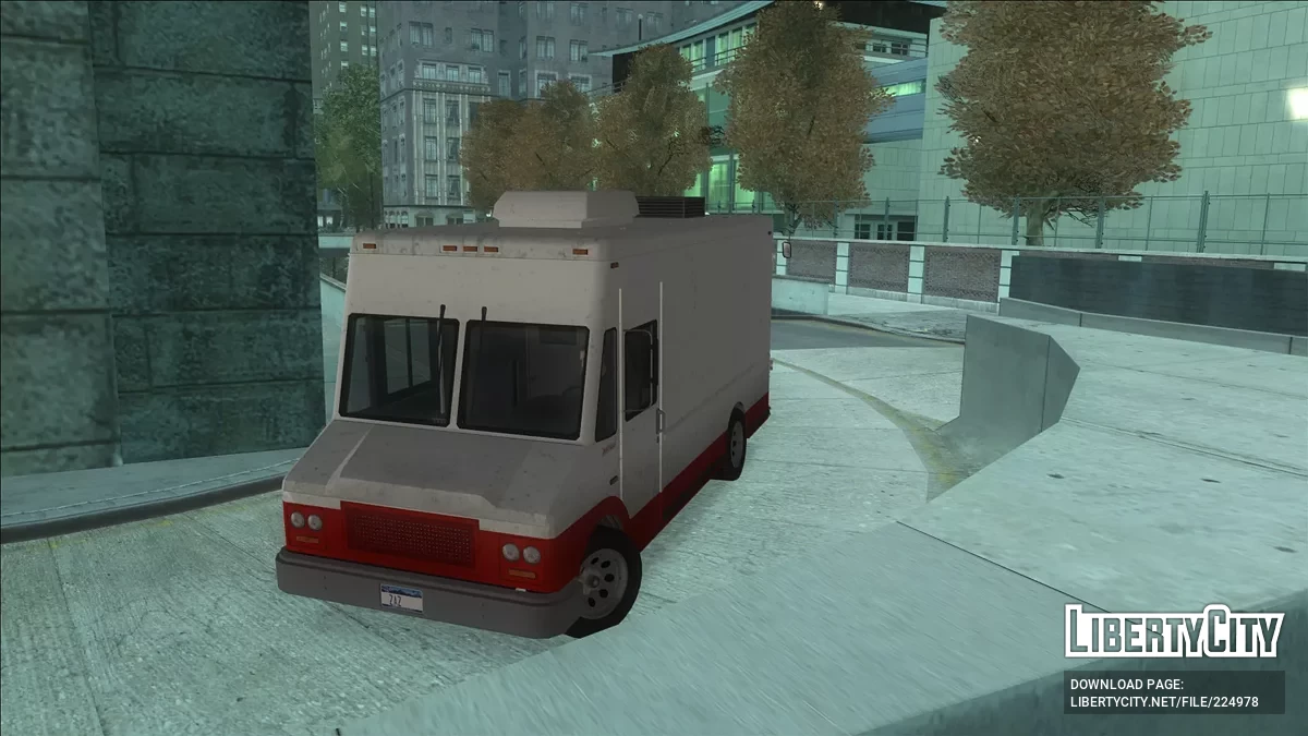 Brute Boxville из GTA 4 / GTA San Andreas
