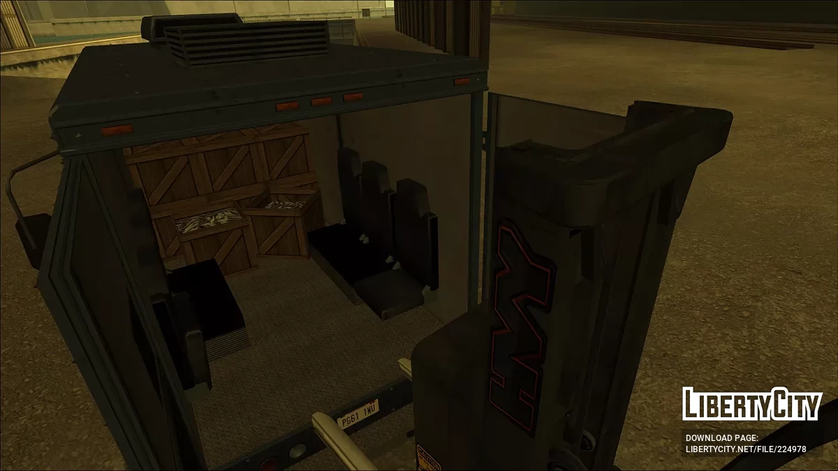 Brute Boxville из GTA 4 / GTA San Andreas