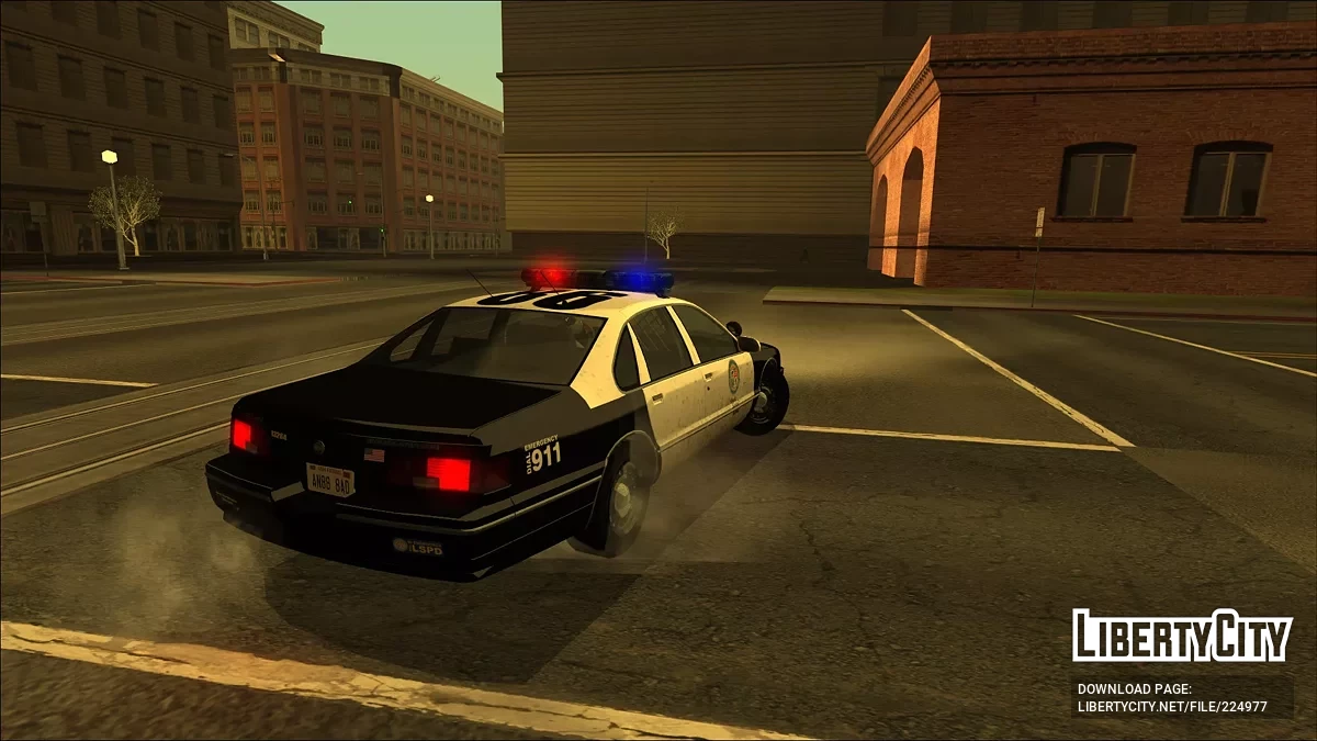 Declasse Police Premier из GTA 5 / GTA San Andreas